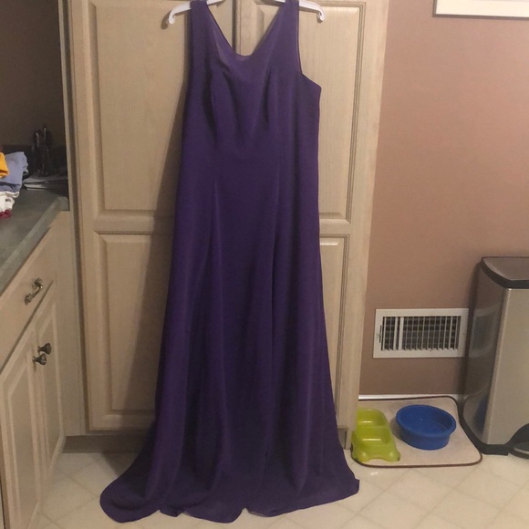 Alfred Angelo Purple Formal Dress Women’s 18 - Picture 1 of 3